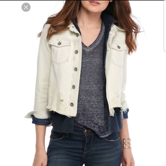 Free People Double Weave Denim Seen On Teen Wolf - Picture 2 of 8